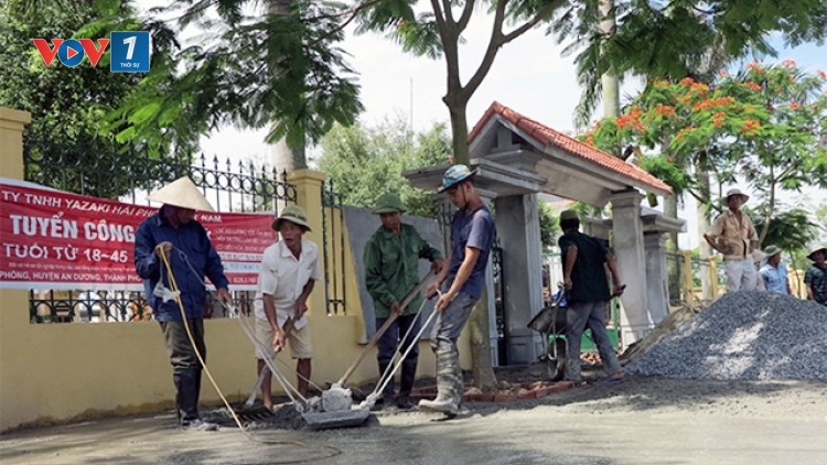 Xây dựng nông thôn mới ở Hải Phòng – nhìn từ cánh đồng ra trung tâm xã (4/9/2018)