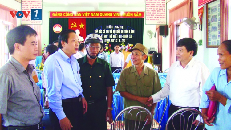 Đại biểu Quốc hội đồng hành với cử tri (28/1/2019)