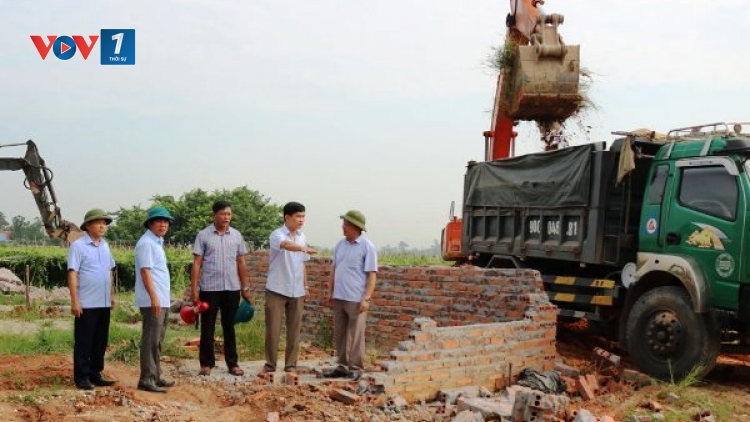 Vĩnh Phúc tăng cường xử lý vi phạm trong lĩnh vực đất đai (16/10/2019)