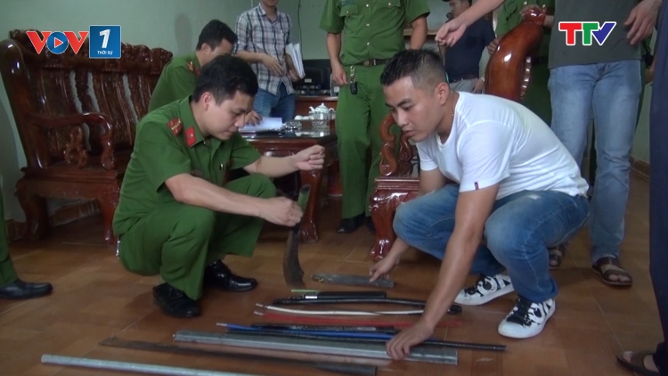 Phòng, chống tội phạm băng, ổ, nhóm ở Thanh Hóa (25/11/2019)