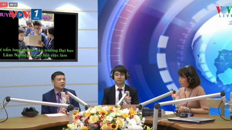 Tư vấn tuyển sinh vào trường Đại học Lâm nghiệp và cơ hội việc làm (27/3/2019)