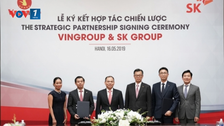 Hợp tác đầu tư của VinGroup với tập đoàn lớn thứ 3 Hàn Quốc (17/5/2019)