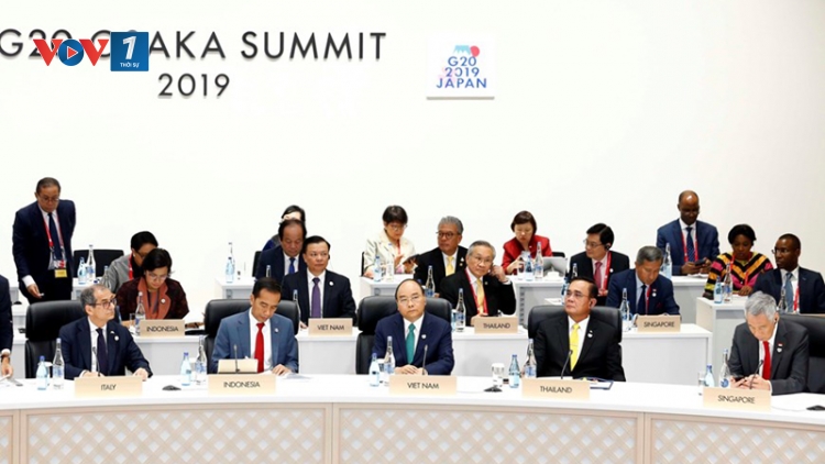 Việt Nam thể hiện vai trò tích cực tại Hội nghị thượng đỉnh G20 (30/6/2019)