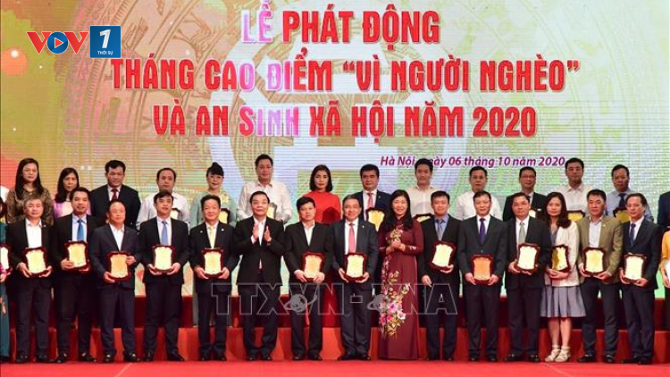 Tháng cao điểm vì người nghèo và an sinh xã hội thành phố Hà Nội năm 2020 (6/10/2020)