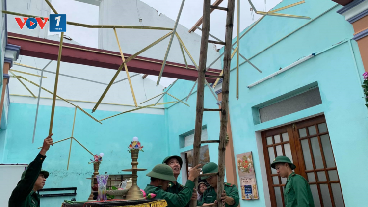 Các địa phương tập trung khắc phục hậu quả mưa bão (16/11/2020)