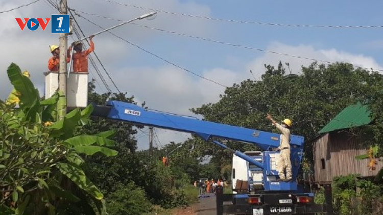 Biên giới Đrang Phôk đã sáng ánh điện (7/11/2020)