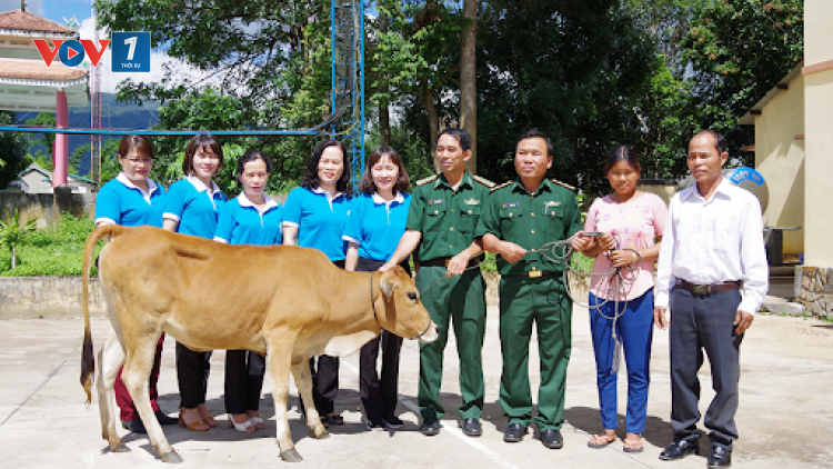 Bộ đội Biên phòng Kon Tum đồng hành cùng phụ nữ biên cương (7/3/2020)