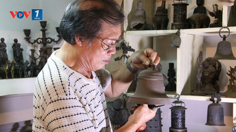 Nghệ nhân Lê Văn Khang, người giữ hồn đúc đồng thủ công truyền thống (17/4/2020)