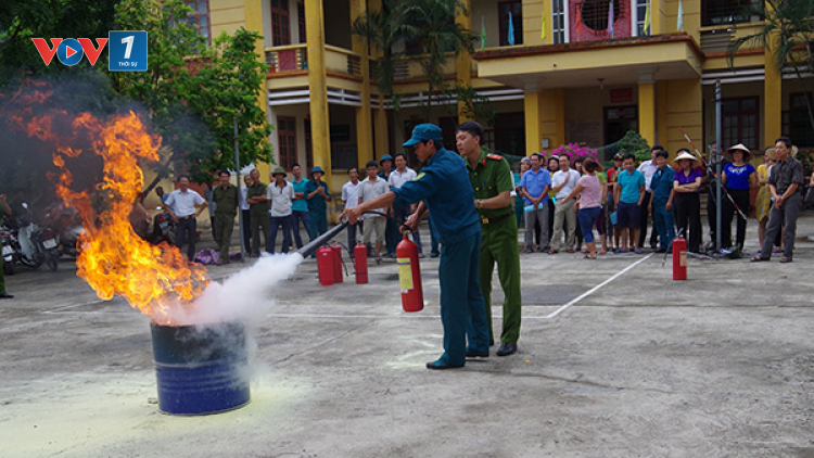 Vĩnh Phúc: Tăng cường phòng chống cháy, nổ trong dịp cao điểm hè nắng nóng (19/6/2020)