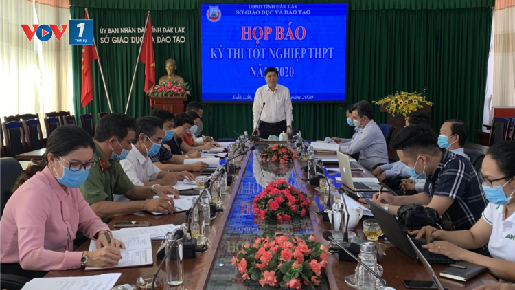 Đăk Lăk: thay thế cán bộ, giáo viên từ vùng dịch về để đảm bảo kỳ thi tốt nghiệp THPT 2020 trước diễn biến phức tạp của dịch Covid-19 (29/7/2020)