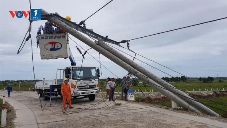 Thừa Thiên Huế: Tập trung khắc phục hậu quả bão số 5 (19/9/2020)