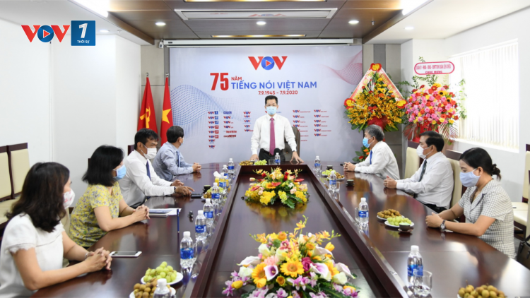 Lãnh đạo Đà Nẵng chúc mừng VOV nhân kỷ niệm 75 ngày thành lập (7/9/2020)