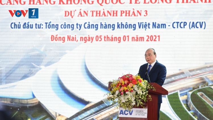 THỜI SỰ 18H CHIỀU 5/1/2021: Thủ tướng Nguyễn Xuân Phúc phát lệnh khởi công Cảng hàng không quốc tế Long Thành