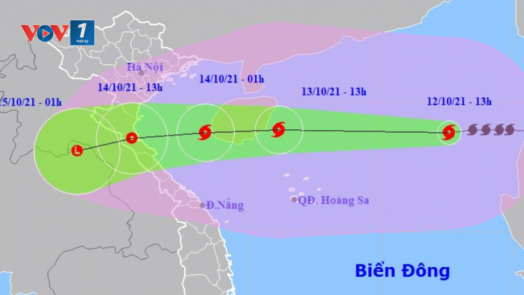 THỜI SỰ 18H CHIỀU 12/10/2021: Bão số 8 hiện cách quần đảo Hoàng Sa khoảng 530km