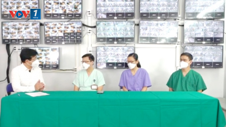 Thầy thuốc BV Hữu nghị Việt Đức tại TP Hồ Chí Minh: Vượt gian khó níu giữ bệnh nhân Covid 19 (16/10/2021)