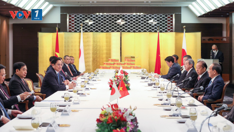 THỜI SỰ 12H TRƯA 23/11/2021: Thủ tướng Phạm Minh Chính tiếp cựu Thủ tướng Nhật Bản Suga Yoshihide và Chủ tịch Liên minh nghị sĩ hữu nghị Nhật –Việt