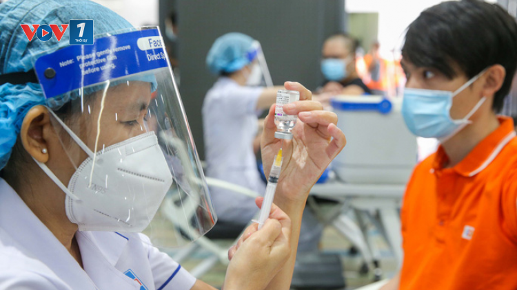 Chiến dịch tiêm vắc xin covid-19 cho trẻ em tại các tỉnh thành (7/11/2021)