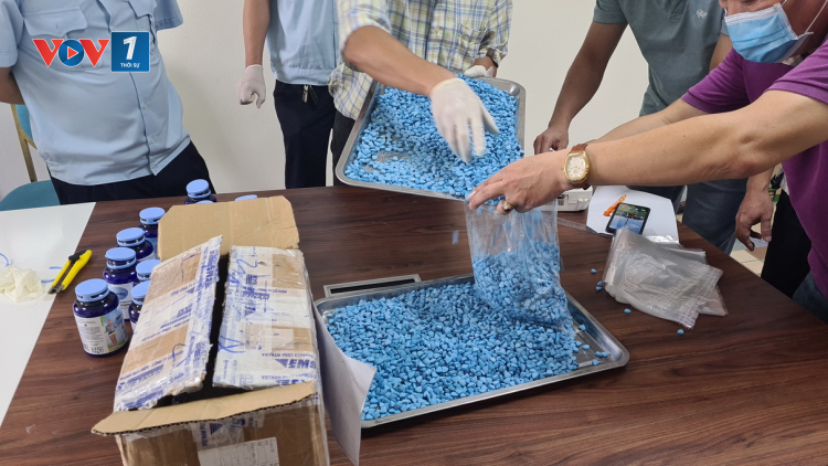Đội Kiểm soát ma túy khu vực phía Bắc, Tổng cục Hải quan nỗ lực trong công tác phòng, chống ma túy.(10/12/2021)