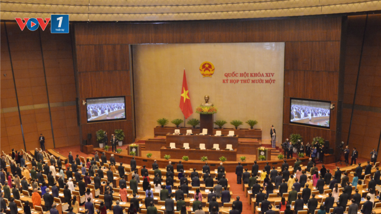 Kỳ họp thứ 11, QH khóa XIV: Quyết định việc miễn nhiệm, bầu, phê chuẩn một số nhân sự cấp cao trong bộ máy nhà nước (24/3/2021)