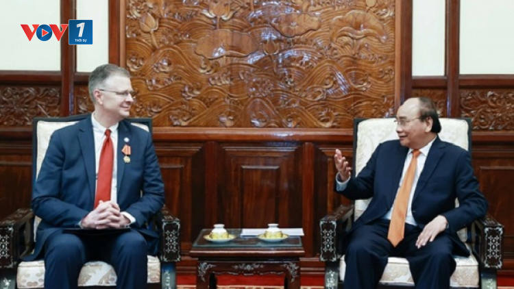 THỜI SỰ 18H CHIỀU 16/4/2021: Chủ tịch nước Nguyễn Xuân Phúc tiếp Đại sứ Hoa Kỳ tại Việt Nam Daniel Kritenbrink.