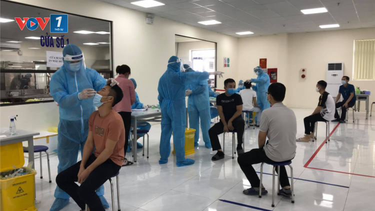 Bắc Giang: Chủ động, quyết liệt phòng chống dịch COVID-19 tại KCN (13/5/2021)