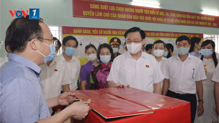 Chủ tịch QH: Không để các địa điểm bầu cử là nơi lây nhiễm dịch bệnh Covid-19 (06/05/2021)