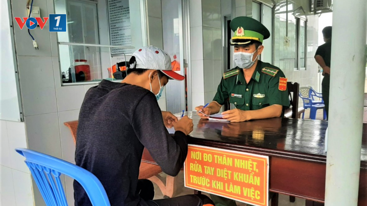 Cà Mau ngày đêm canh giữ các cửa biển phòng dịch Covid-19 (17+18/05/2021)
