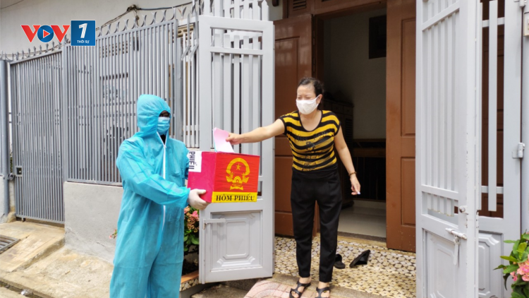 Đắk Lắk: Bầu cử trong khu vực cách ly, phong tỏa diễn ra thuận lợi, an toàn (23/05/2021)