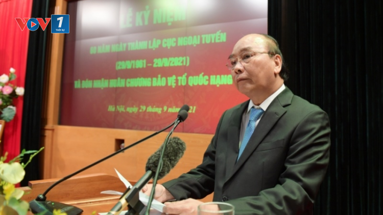 THỜI SỰ 18H CHIỀU 29/09/2021:Chủ tịch nước Nguyễn Xuân Phúc dự lễ kỷ niệm 60 năm Ngày truyền thống lực lượng ngoại tuyến