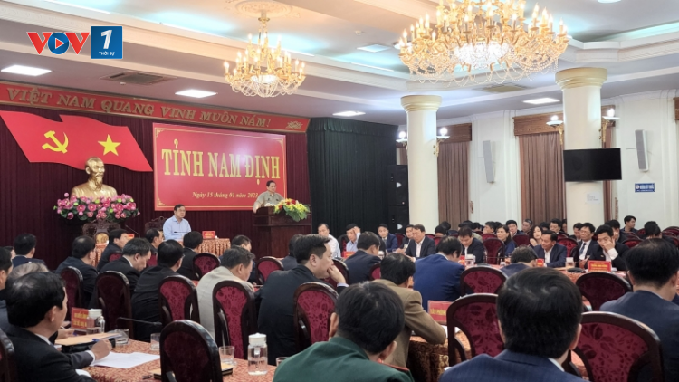 THỜI SỰ 18H CHIỀU 15/1/2023: Thủ tướng làm việc ở tỉnh Nam Định, khảo sát thực địa dự án cao tốc chiến lược vùng Đồng bằng sông Hồng.