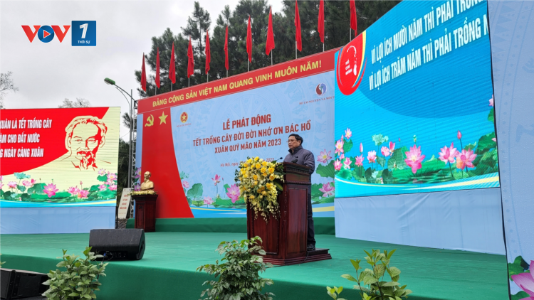 THỜI SỰ 12H TRƯA 27/1/2023: Thủ tướng Phạm Minh Chính phát động Tết trồng cây Đời đời nhớ ơn Bác Hồ