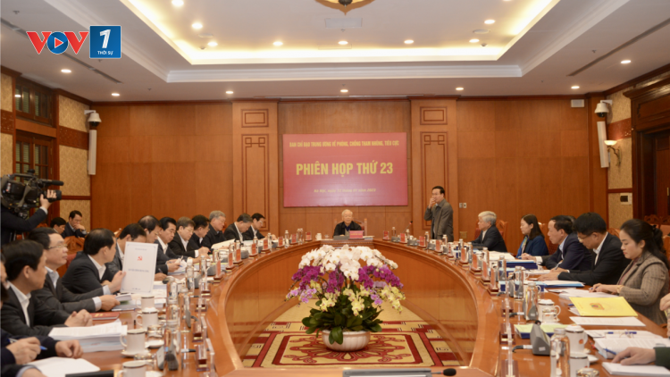 THỜI SỰ 12H TRƯA 12/1/2023: Tổng Bí thư Nguyễn Phú Trọng chủ trì Phiên họp thứ 23 của Ban Chỉ đạo Trung ương về phòng, chống tham nhũng, tiêu cực.