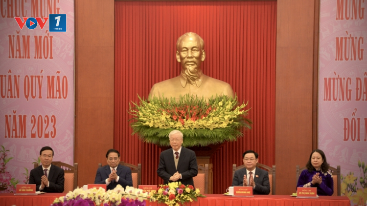 THỜI SỰ 12H TRƯA 19/1/2023: Tổng Bí thư Nguyễn Phú Trọng chúc Tết lãnh đạo, nguyên lãnh đạo Đảng, Nhà nước, đồng bào, chiến sỹ cả nước.
