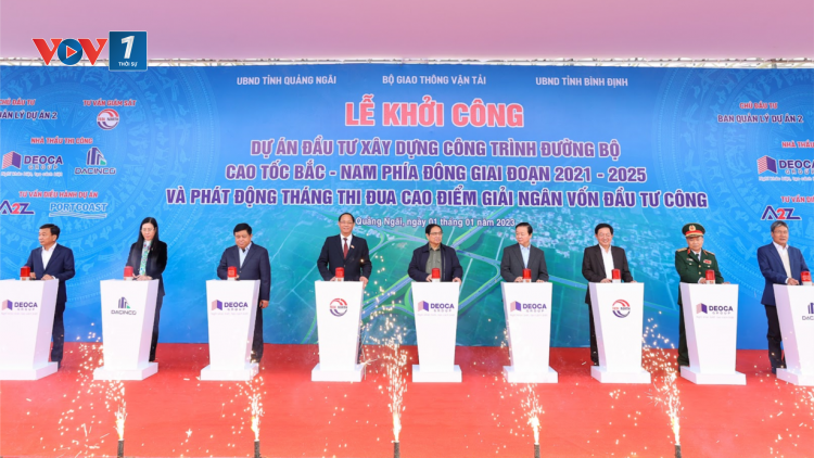 THỜI SỰ 18H CHIỀU 1/1/2023: Thủ tướng Phạm Minh Chính phát lệnh khởi công đồng loạt 12 dự án đường bộ cao tốc Bắc - Nam