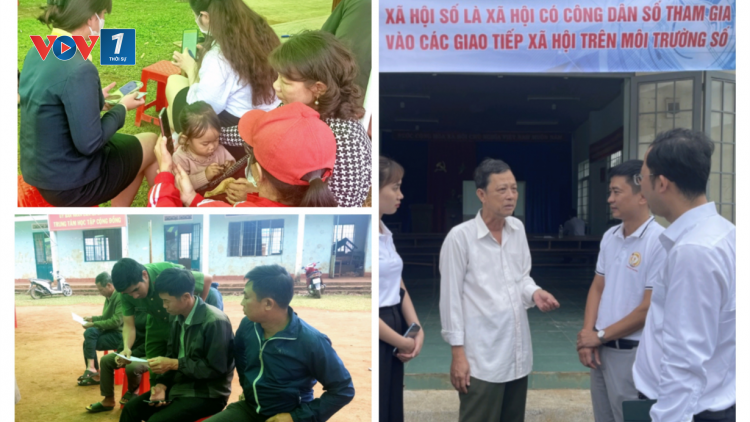 Tổ Công nghệ số cộng đồng - Đi từng ngõ, gõ từng nhà cùng chuyển đổi số.