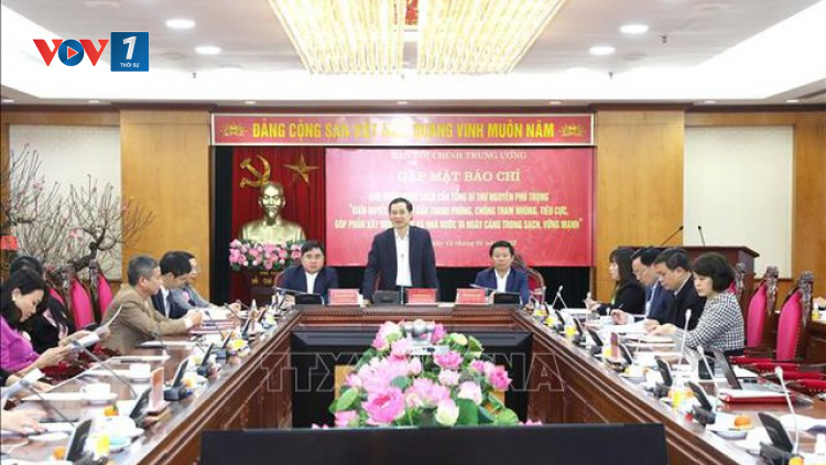 THỜI SỰ 18H CHIỀU 11/1/2923: Họp báo giới thiệu cuốn sách của Tổng Bí thư Nguyễn Phú Trọng về phòng, chống tham nhũng, tiêu cực