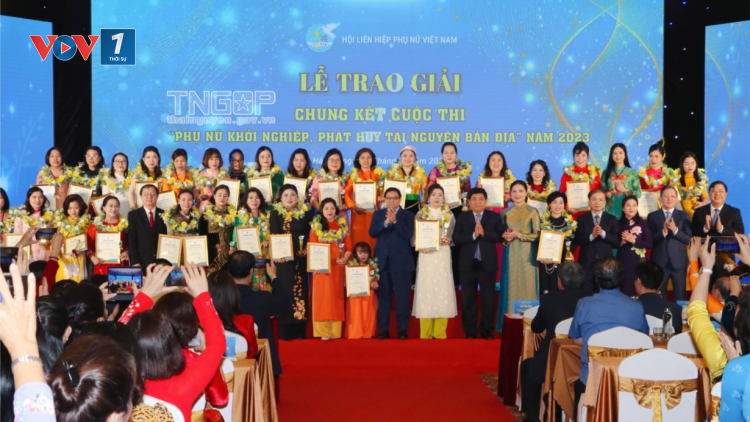 THỜI SỰ 18H CHIỀU 14/10/2023: Thủ tướng Chính phủ Phạm Minh Chính dự Lễ trao giải chung kết toàn quốc cuộc thi "Phụ nữ khởi nghiệp, phát huy tài nguyên bản địa".