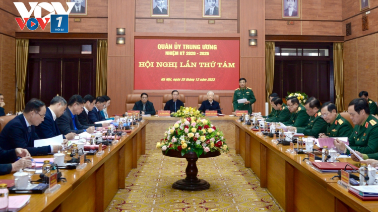 THỜI SỰ 18H CHIỀU 25/12/2023: Tổng Bí thư Nguyễn Phú Trọng, Bí thư Quân uỷ Trung ương chủ trì phiên họp thứ 8 hội nghị Quân uỷ Trung ương.