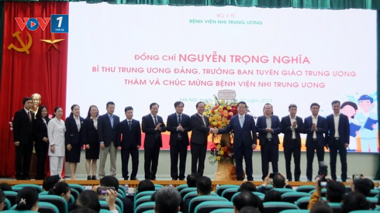 THỜI SỰ 21H30 ĐÊM 21/2/2023: Trưởng Ban Tuyên giáo Trung ương Nguyễn Trọng Nghĩa chúc mừng ngày Thầy thuốc Việt Nam tại bệnh viện Quân y 103 và Bệnh viện Nhi Trung ương.