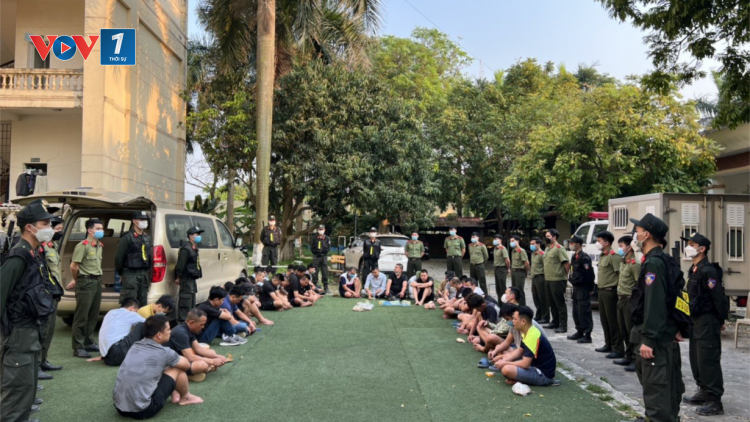 Công an Vĩnh Phúc triệt phá nhiều ổ nhóm cờ bạc lớn.(06/3/2023)
