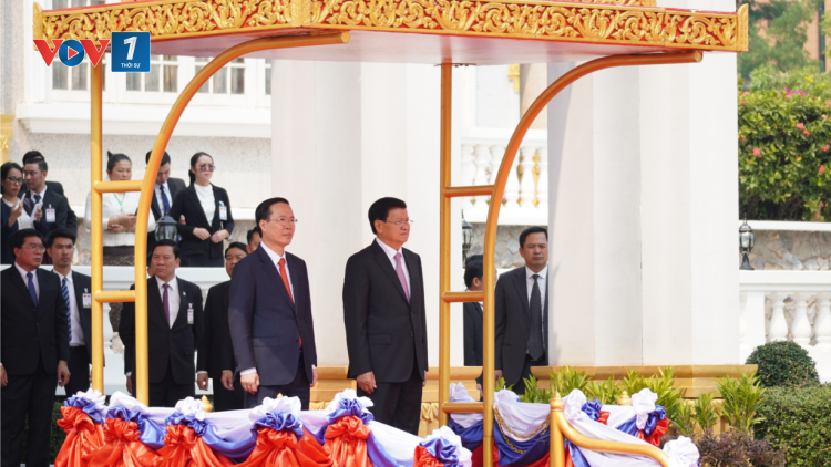 THỜI SỰ 12H TRƯA 10/4/2023: Tổng Bí thư- Chủ tịch nước Cộng hòa DCND Lào đón và hội đàm với Chủ tịch nước Võ Văn Thưởng