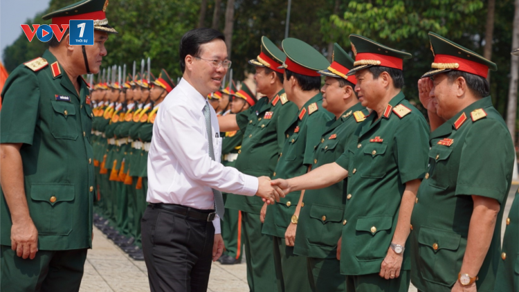 THỜI SỰ 18H CHIỀU 22/4/2023: Chủ tịch nước Võ Văn Thưởng thăm, làm việc với Bộ Tư lệnh Quân khu 9.