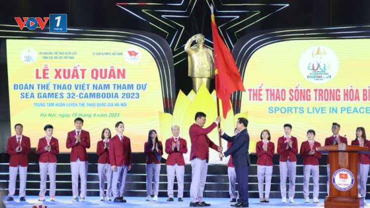 THỜI SỰ 6H SÁNG 20/4/2023: Đoàn thể thao Việt Nam tổ chức lễ xuất quân tham dự SEA Games 32, quyết tâm đạt thành tích cao
