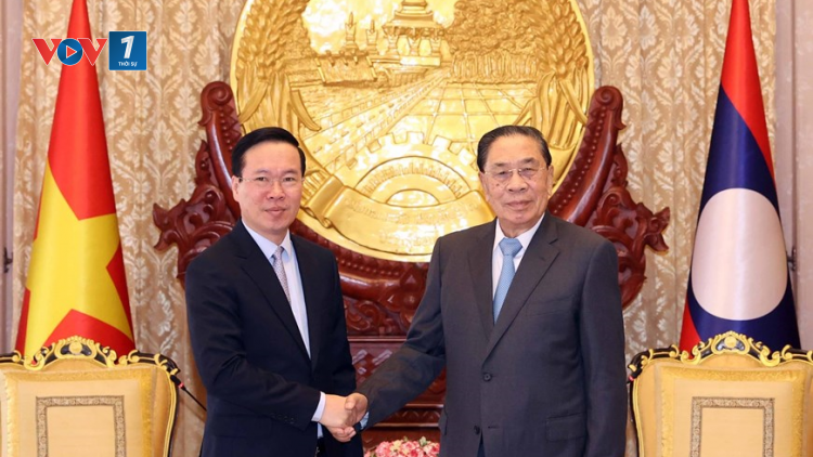THỜI SỰ 12H TRƯA 11/4/2023: Chủ tịch nước thăm các đồng chí nguyên lãnh đạo cấp cao Lào, gặp gỡ kiều bào, nhân viên ĐSQ Việt Nam tại Lào