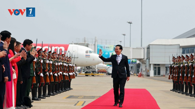 THỜI SỰ 18H CHIỀU 11/4/2023: Chủ tịch nước Võ Văn Thưởng kết thúc tốt đẹp chuyến thăm chính thức CHDCND Lào.