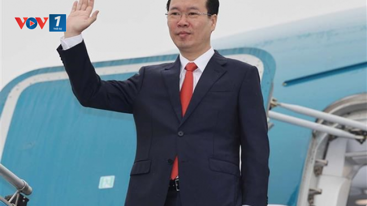 THỜI SỰ 6H SÁNG 10/4/2023: Chủ tịch nước Võ Văn Thưởng dẫn đầu đoàn đại biểu cấp cao Việt Nam lên đường thăm chính thức nước Cộng hòa dân chủ nhân dân Lào.