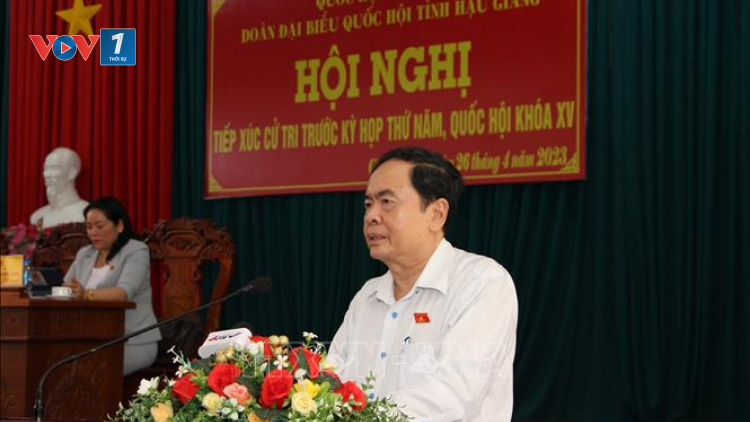 Nhiều Đoàn đại biểu Quốc hội tiếp xúc cử tri trước Kỳ họp thứ 5, Quốc hội khoá 15 (05/5/2023)