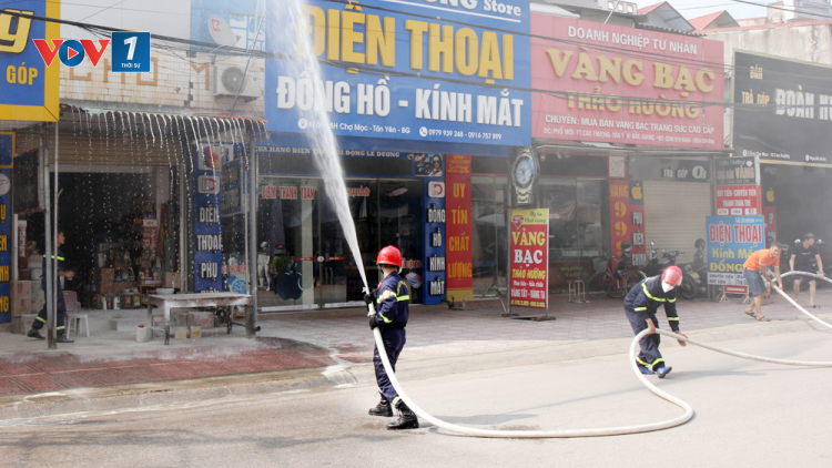 Bắc Giang phòng chống cháy nổ trong dịp hè nắng nóng.(12/6/2023)