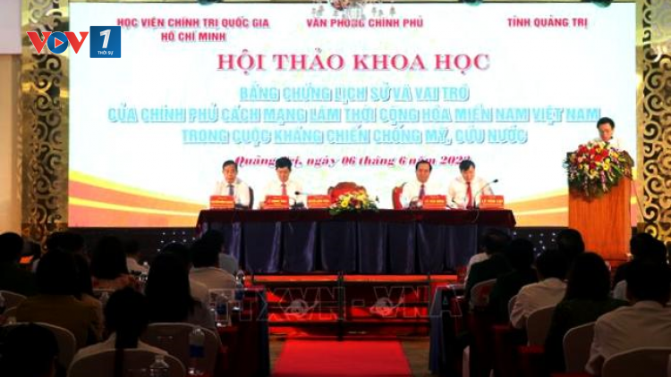 THỜI SỰ 12H TRƯA 06/6/2021: “Bằng chứng Lịch sử và vai trò của Chính phủ CM lâm thời CH MNVN trong kháng chiến chống Mỹ, cứu nước”