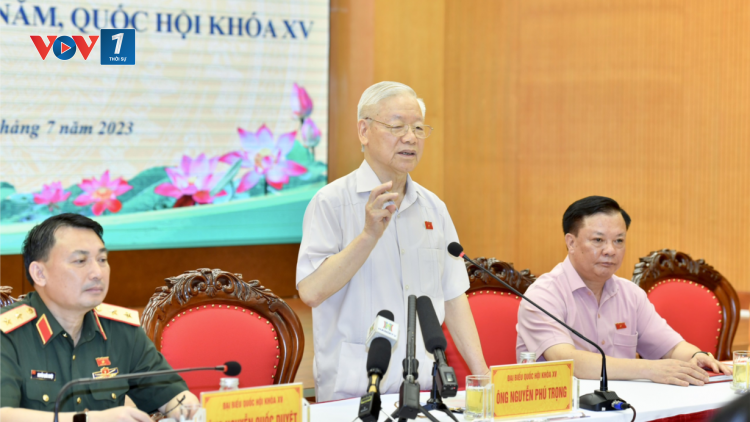 THỜI SỰ 18H CHIỀU 1/7/2023: Tổng bí thư Nguyễn Phú Trọng và đoàn đại biểu Quốc hội thành phố Hà Nội tiếp xúc cử tri các quận Đống Đa, Ba Đình, Hai Bà Trưng.